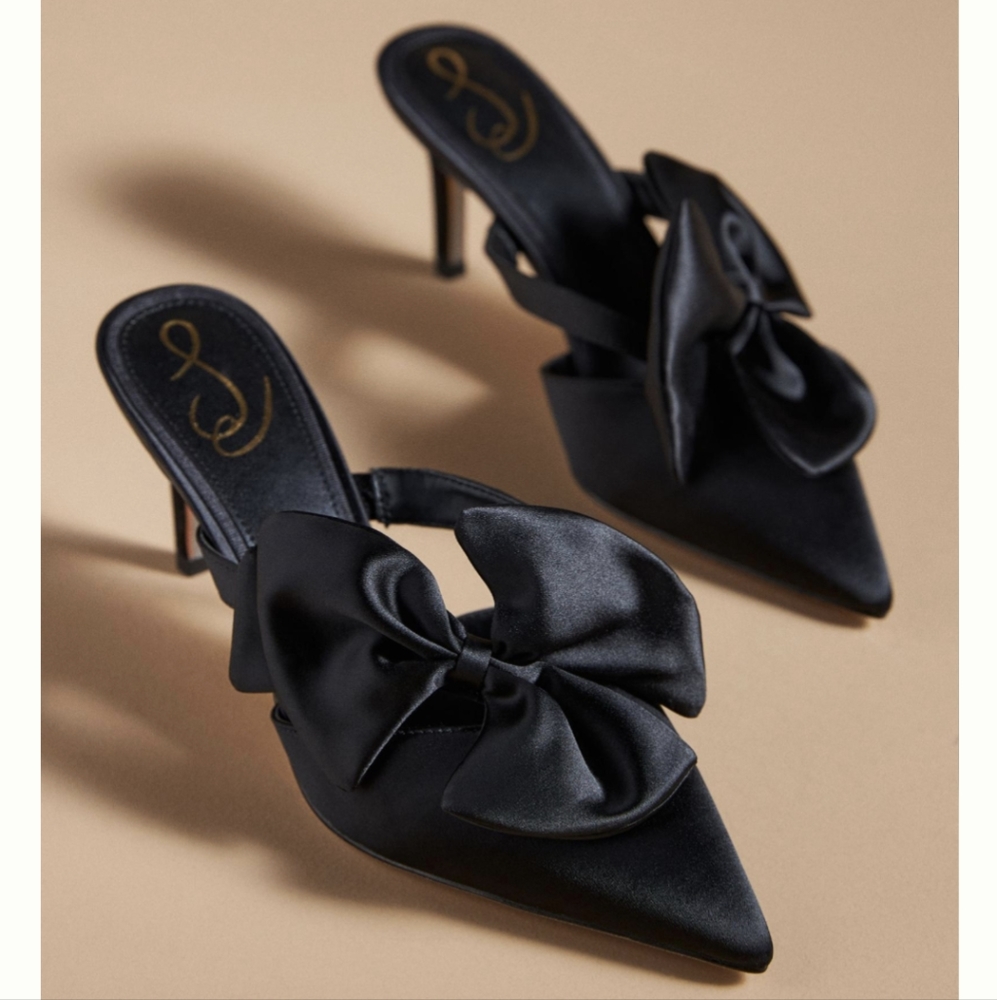 Sam Edelman Black Veranda Heels